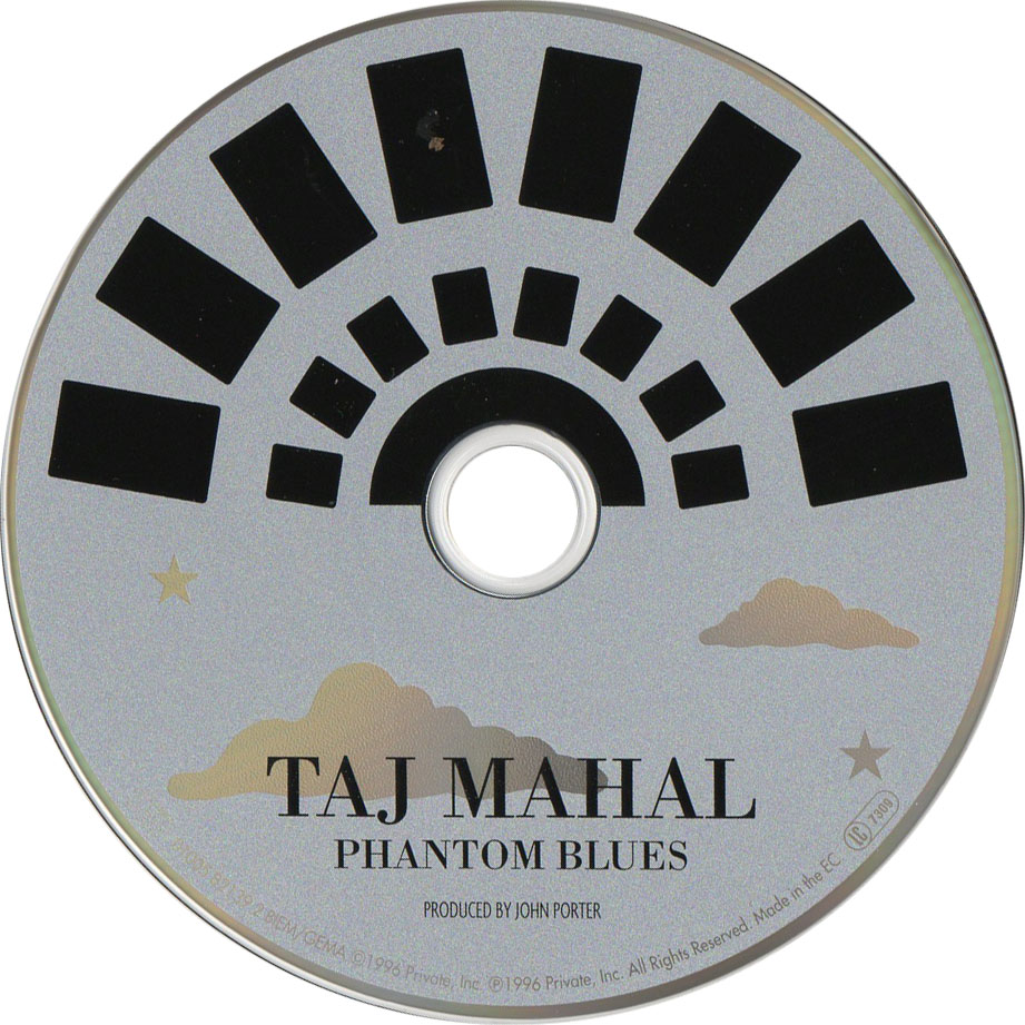 Cartula Cd de Taj Mahal - Phantom Blues