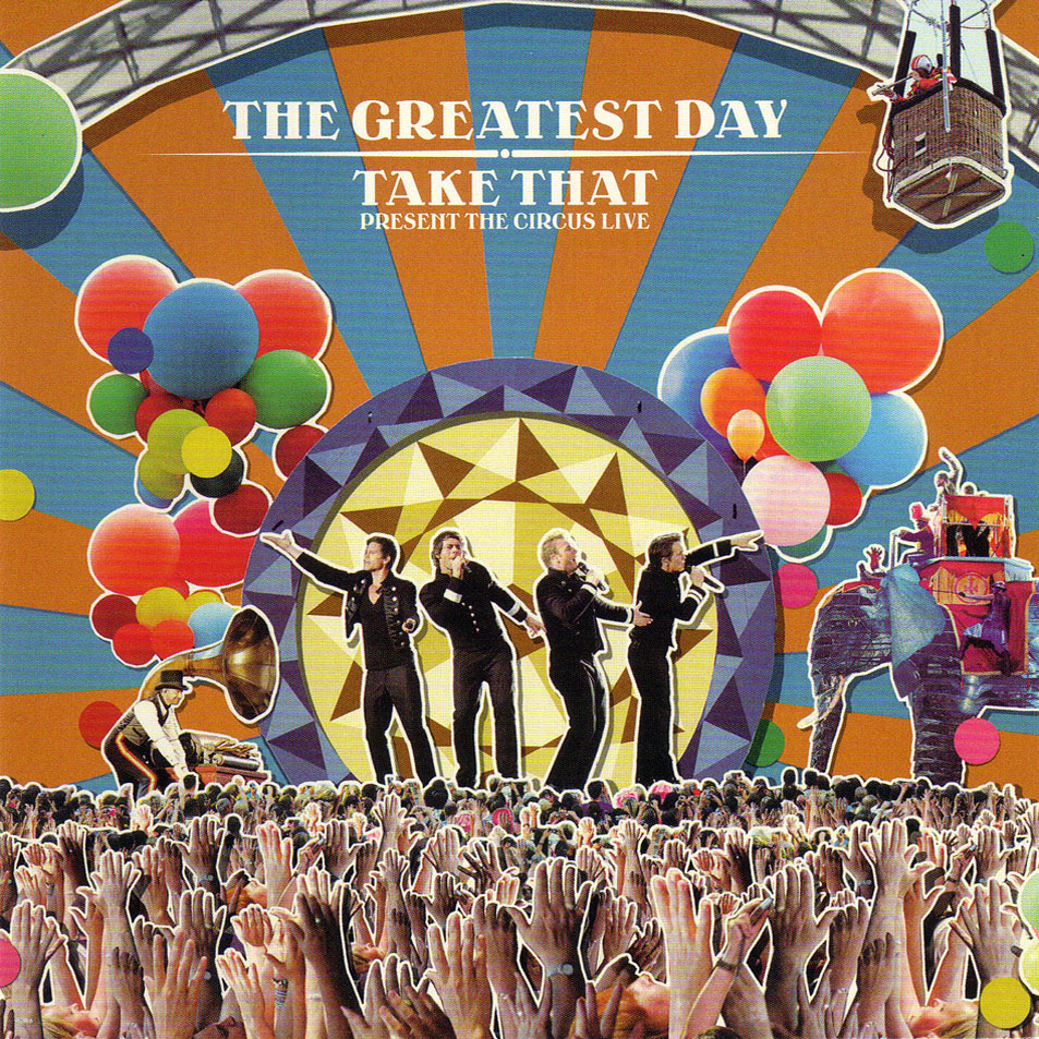 Cartula Frontal de Take That - The Greatest Day - Take That Present The Circus Live