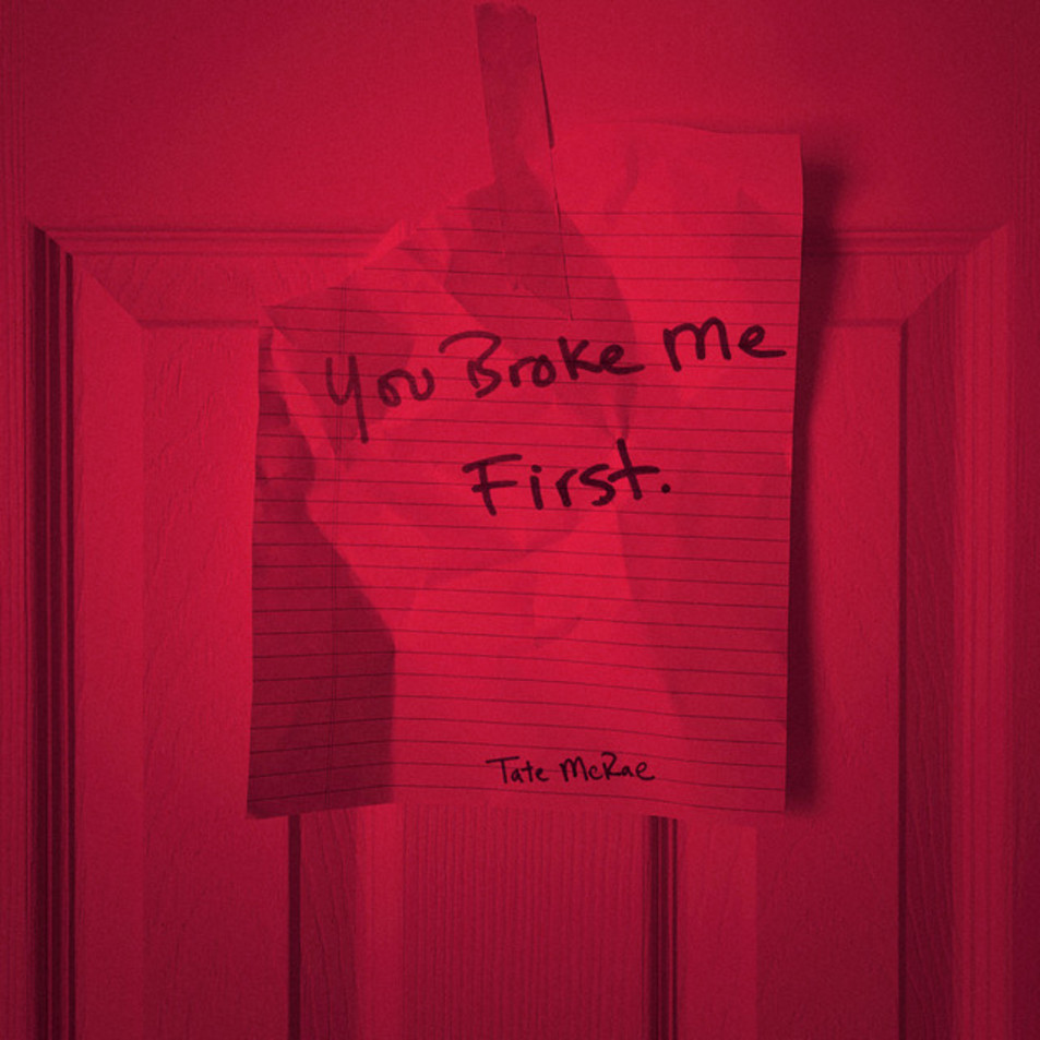 Cartula Frontal de Tate Mcrae - You Broke Me First (Cd Single)