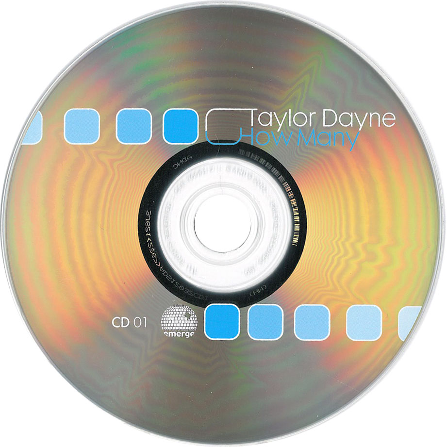 Cartula Cd1 de Taylor Dayne - How Many (Cd Single)