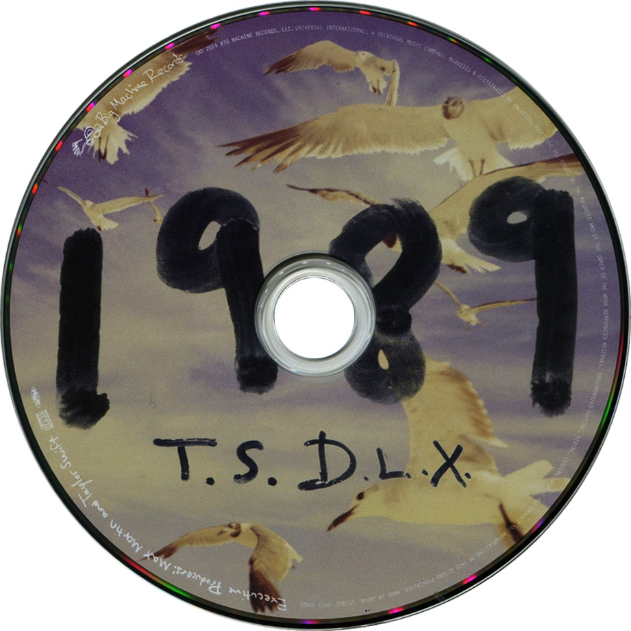 Cartula Cd de Taylor Swift - 1989 (Japanese Deluxe Edition)