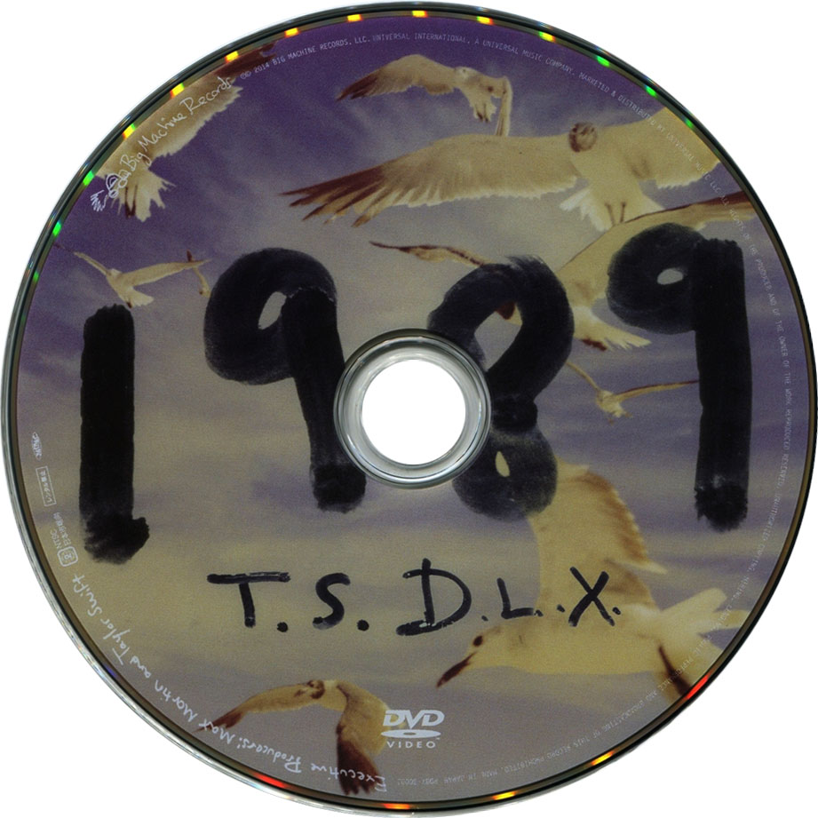 Cartula Dvd de Taylor Swift - 1989 (Japanese Deluxe Edition)