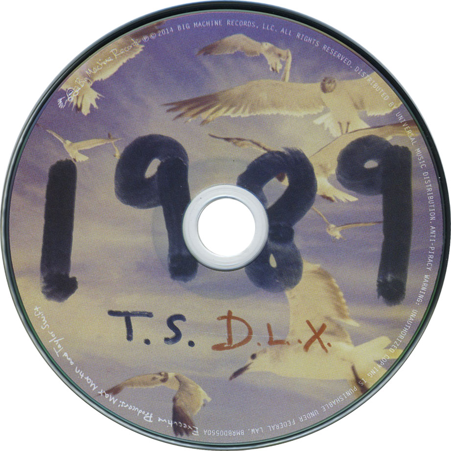 Cartula Cd de Taylor Swift - 1989 (Target Edition)