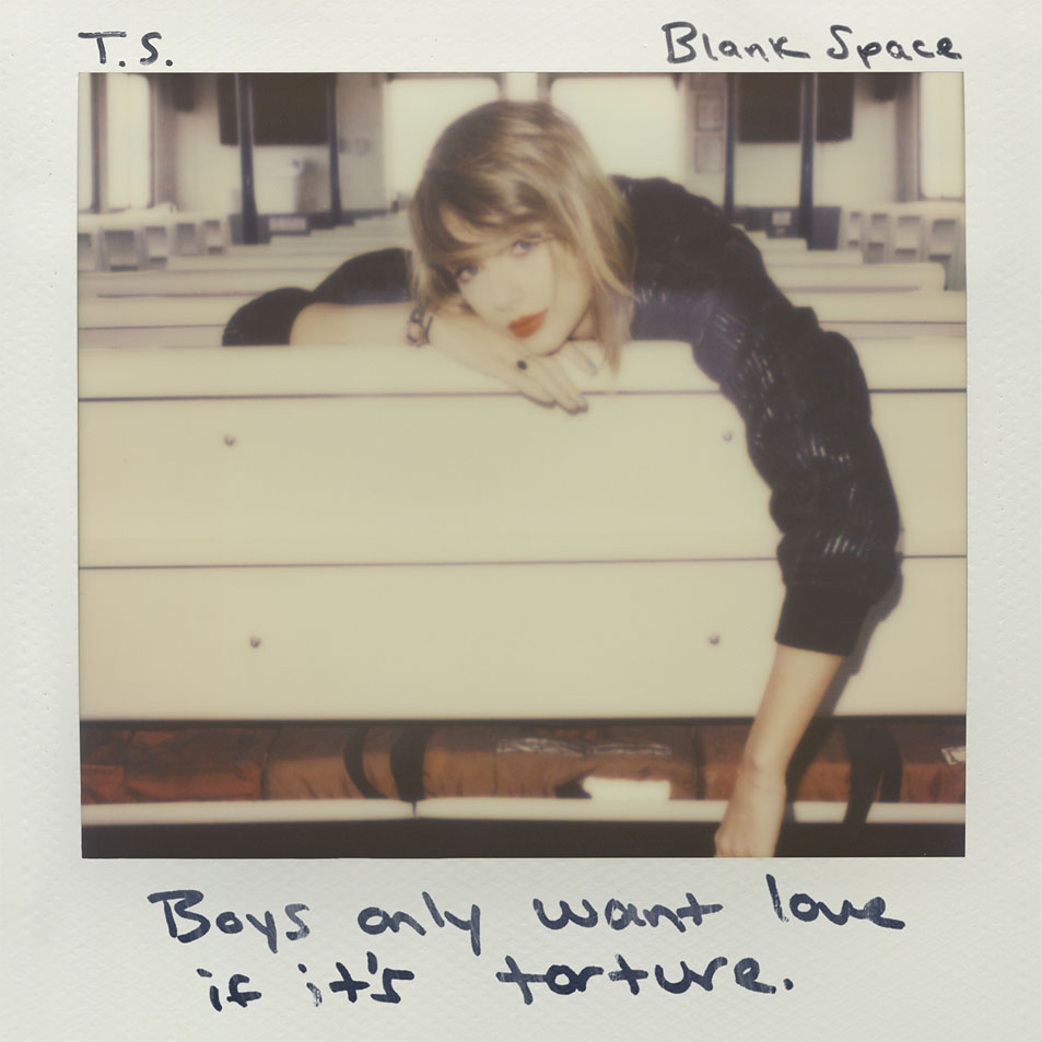 Cartula Frontal de Taylor Swift - Blank Space (Cd Single)