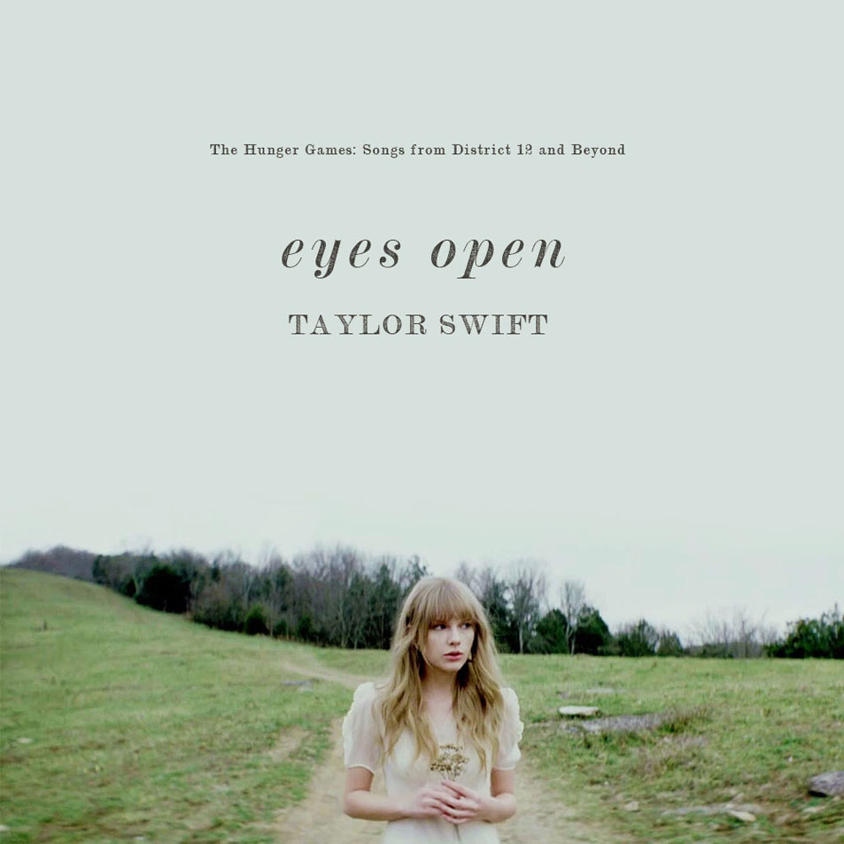 Cartula Frontal de Taylor Swift - Eyes Open (Cd Single)