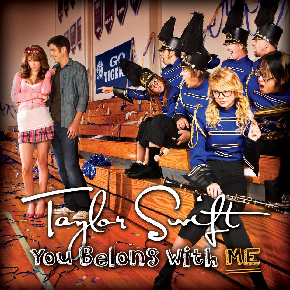 Cartula Frontal de Taylor Swift - You Belong With Me (Cd Single)