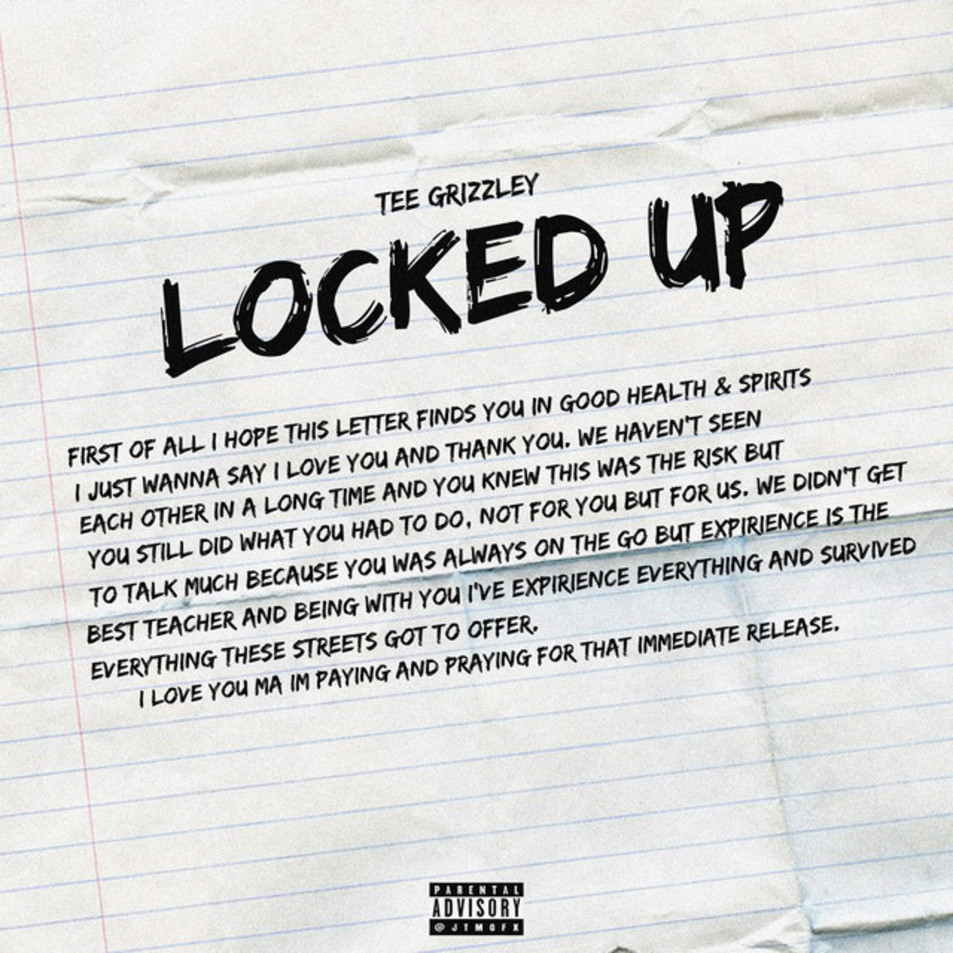 Cartula Frontal de Tee Grizzley - Locked Up (Cd Single)
