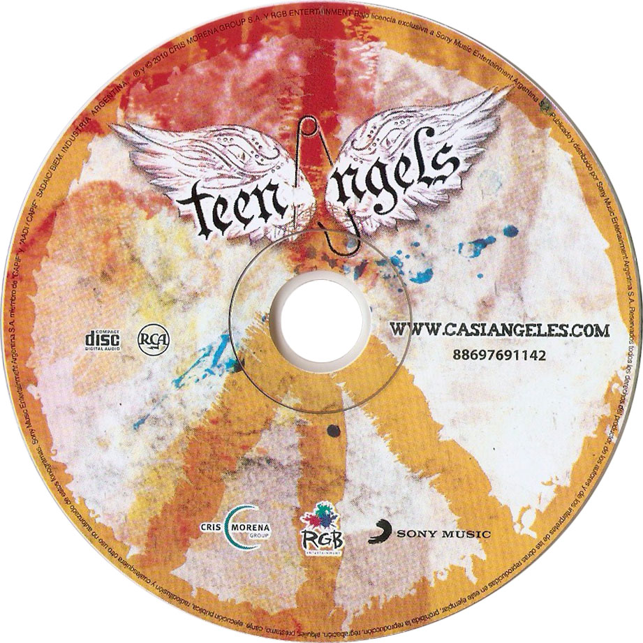 Cartula Cd de Teen Angels - Teen Angels (2010)
