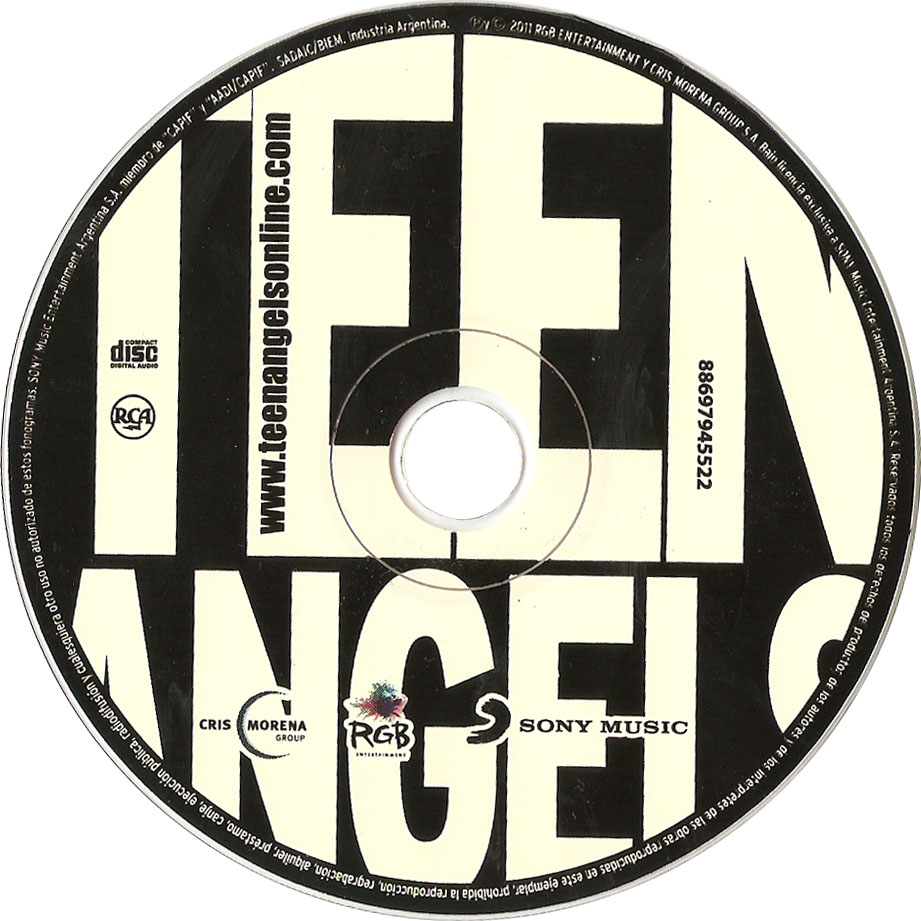 Cartula Cd de Teen Angels - Teen Angels (2011)