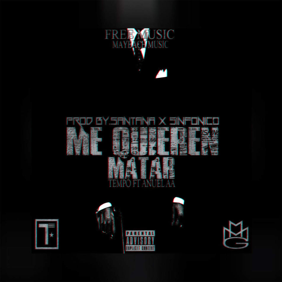 Cartula Frontal de Tempo - Me Quieren Matar (Featuring Anuel Aa) (Cd Single)