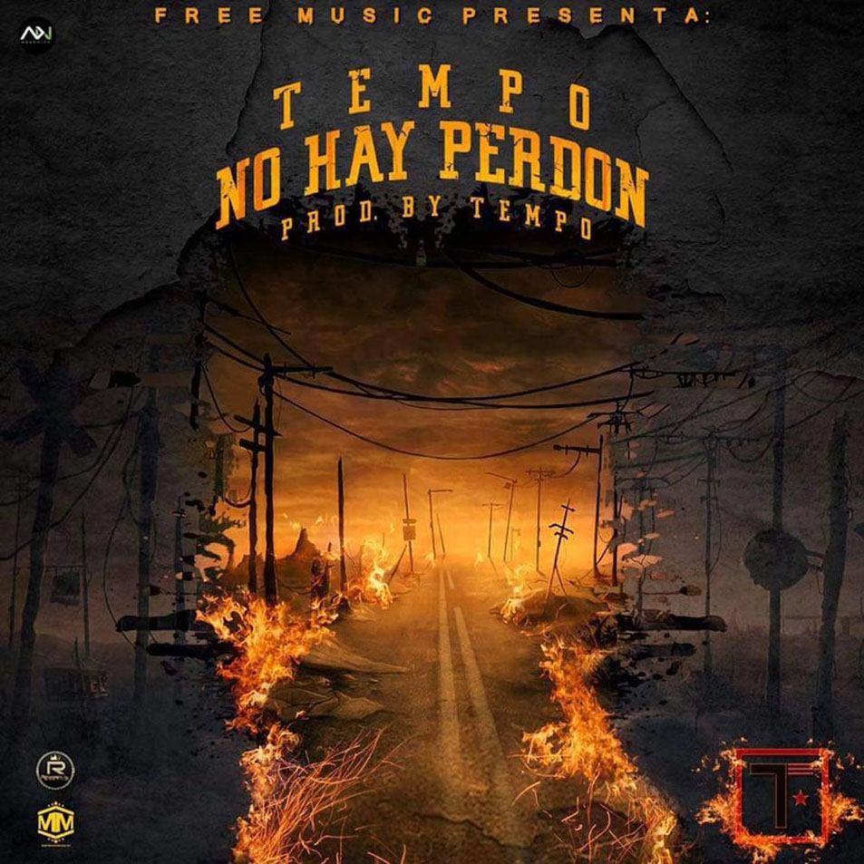 Cartula Frontal de Tempo - No Hay Perdon (Cd Single)