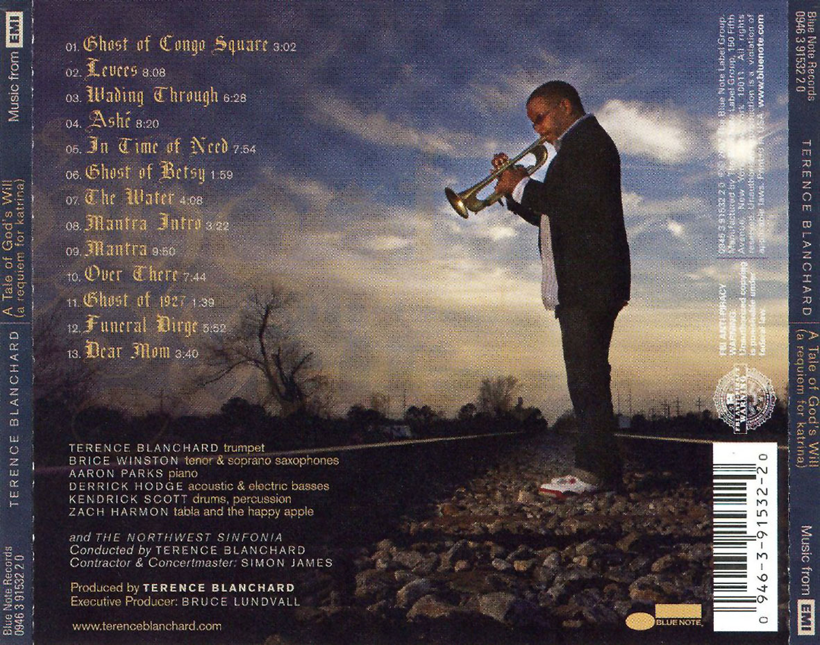 Cartula Trasera de Terence Blanchard - A Tale Of God's Will (A Requiem For Katrina)