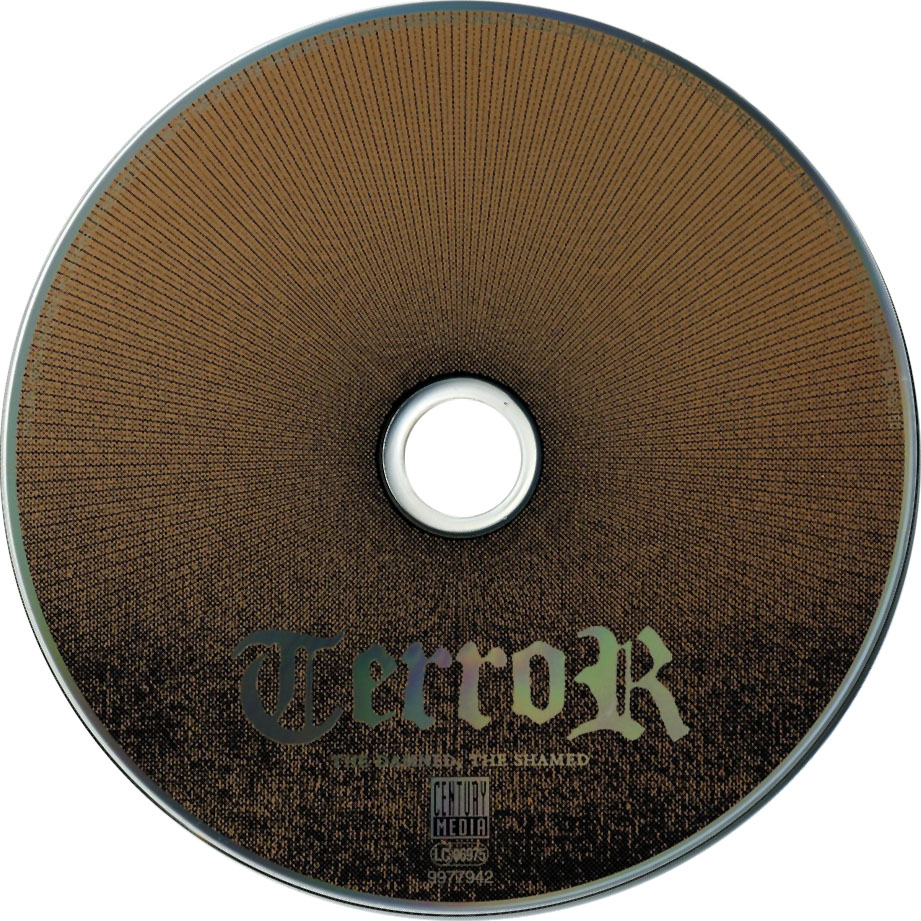 Cartula Cd de Terror - The Damned, The Shamed