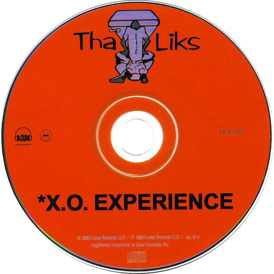 Cartula Cd de Tha Liks - X.o. Experience