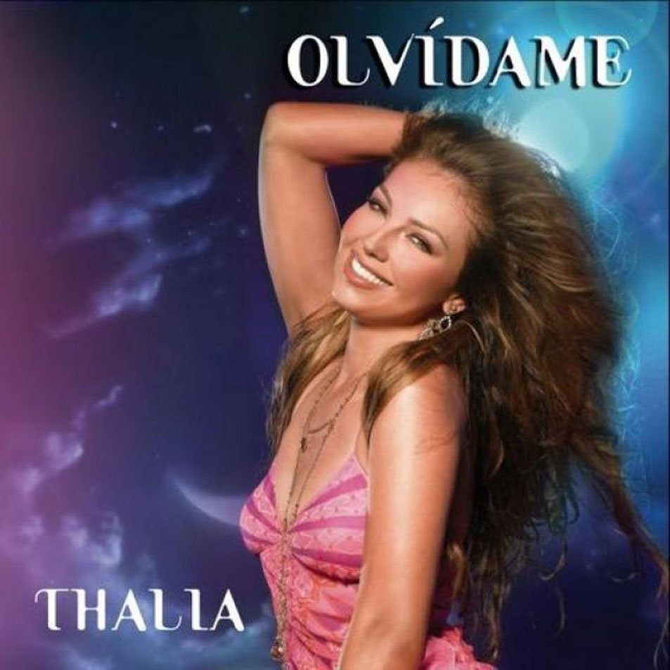 Cartula Frontal de Thalia - Olvidame (Cd Single)