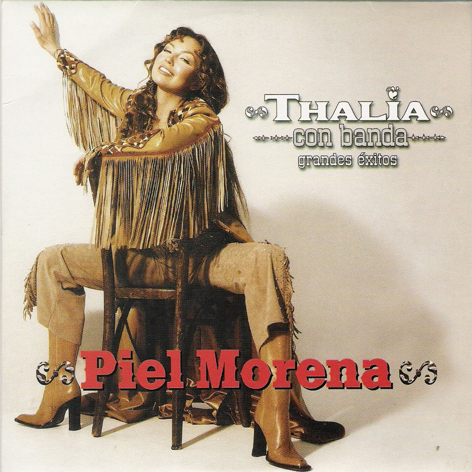 Cartula Frontal de Thalia - Piel Morena (Con Banda) (Cd Single)