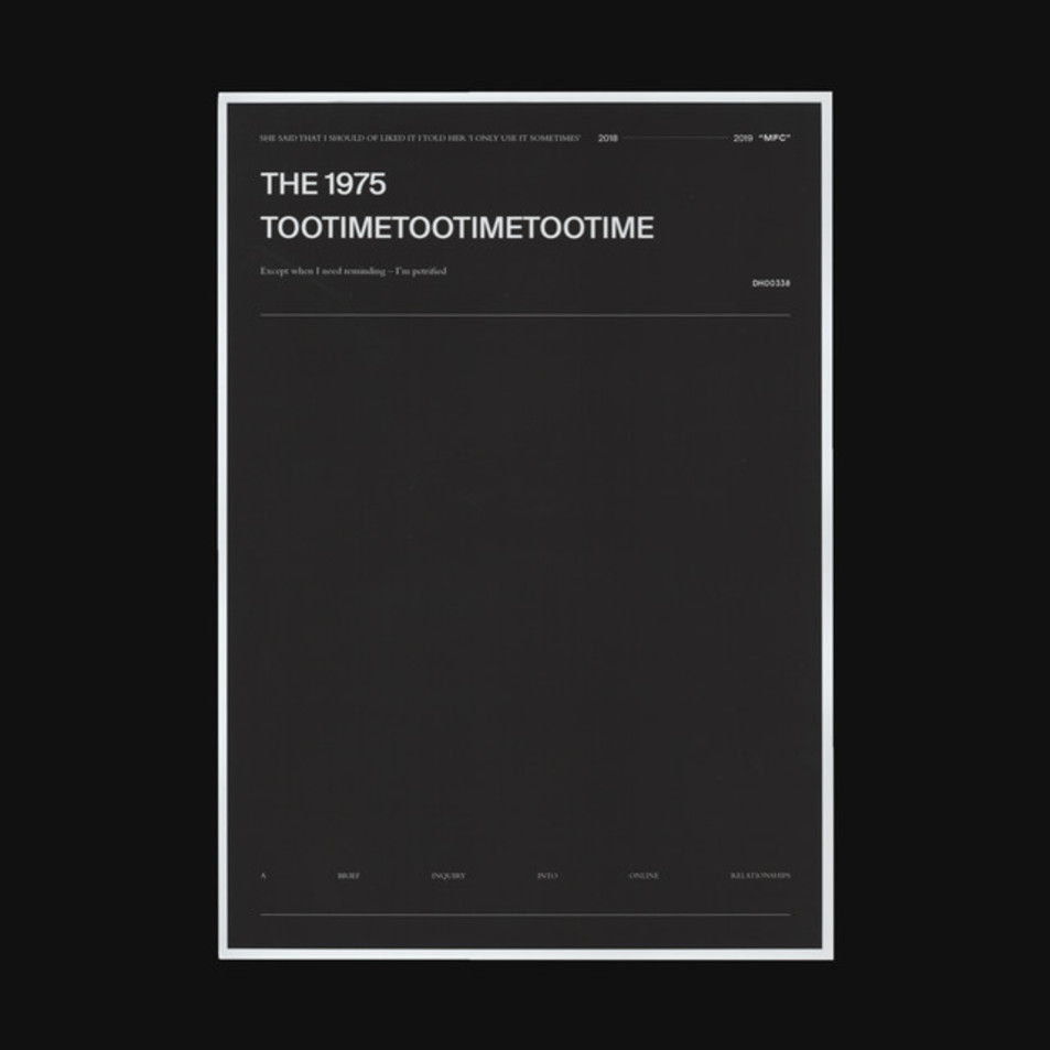 Cartula Frontal de The 1975 - Tootimetootimetootime (Cd Single)