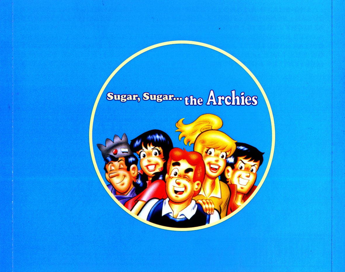 Cartula Interior Trasera de The Archies - Sugar, Sugar... (1999)