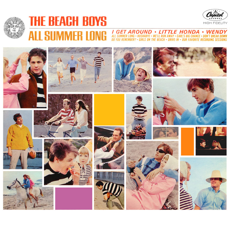 Cartula Frontal de The Beach Boys - All Summer Long