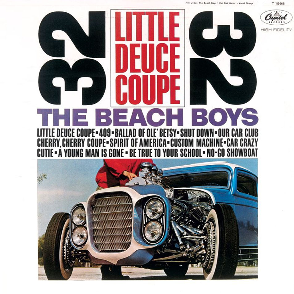 Cartula Frontal de The Beach Boys - Little Deuce Coupe