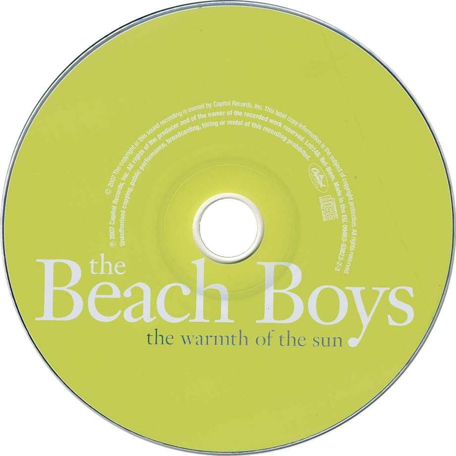 Cartula Cd de The Beach Boys - The Warmth Of The Sun