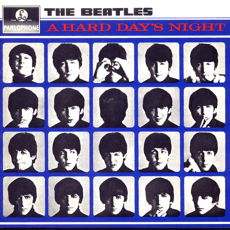 Cartula Frontal de The Beatles - A Hard Day's Night