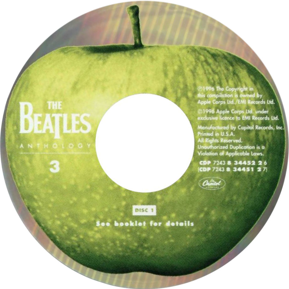 Cartula Cd1 de The Beatles - Anthology 3