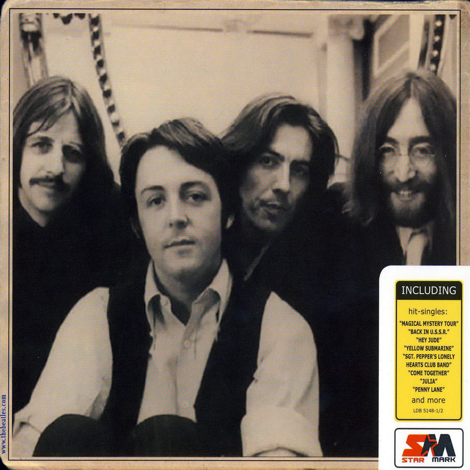 Cartula Interior Frontal de The Beatles - Greatest Hits Part 2: 1966-1970