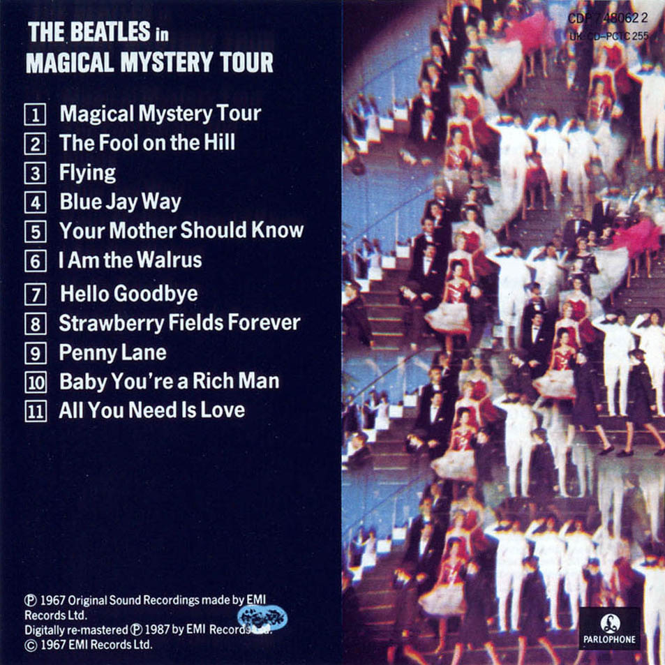 Cartula Interior Frontal de The Beatles - Magical Mystery Tour