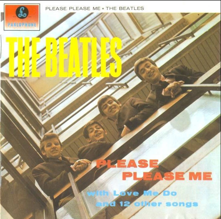 Cartula Frontal de The Beatles - Please Please Me