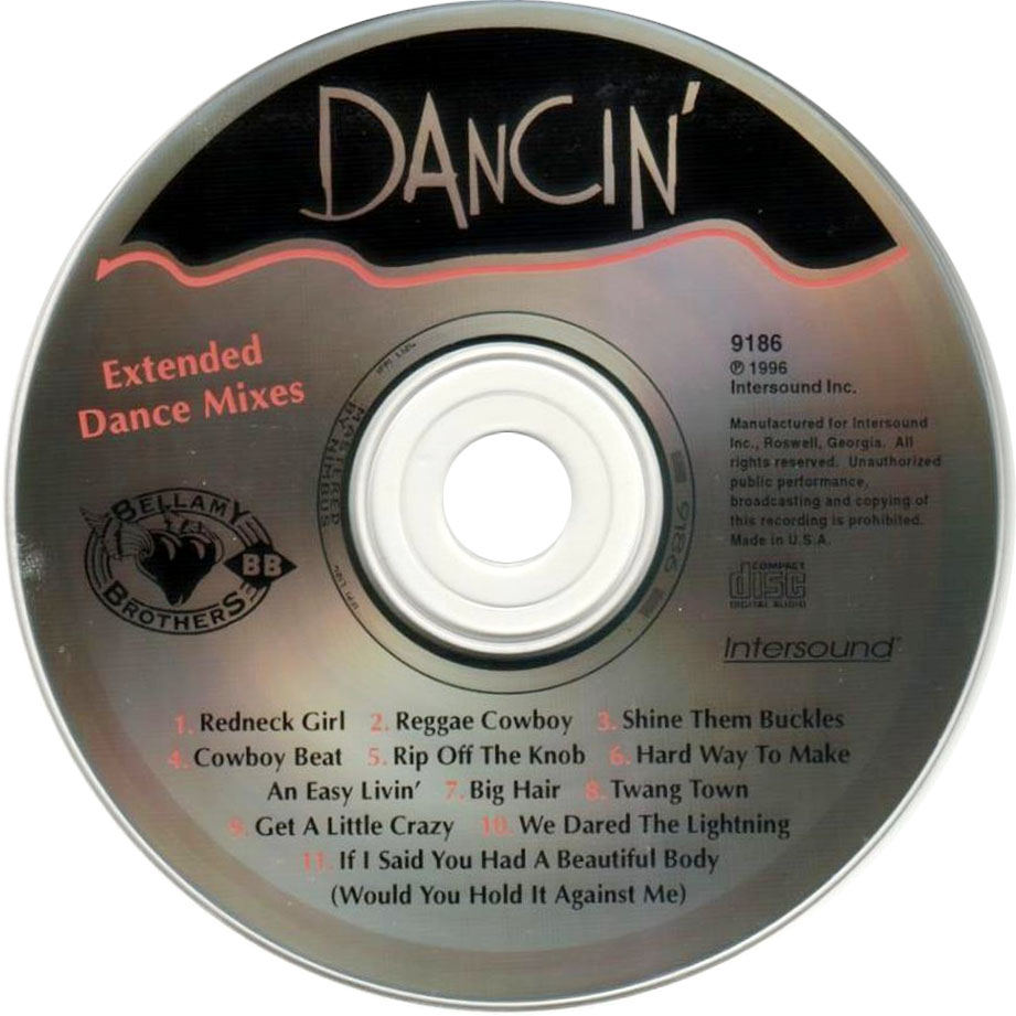 Cartula Cd de The Bellamy Brothers - Dancin'