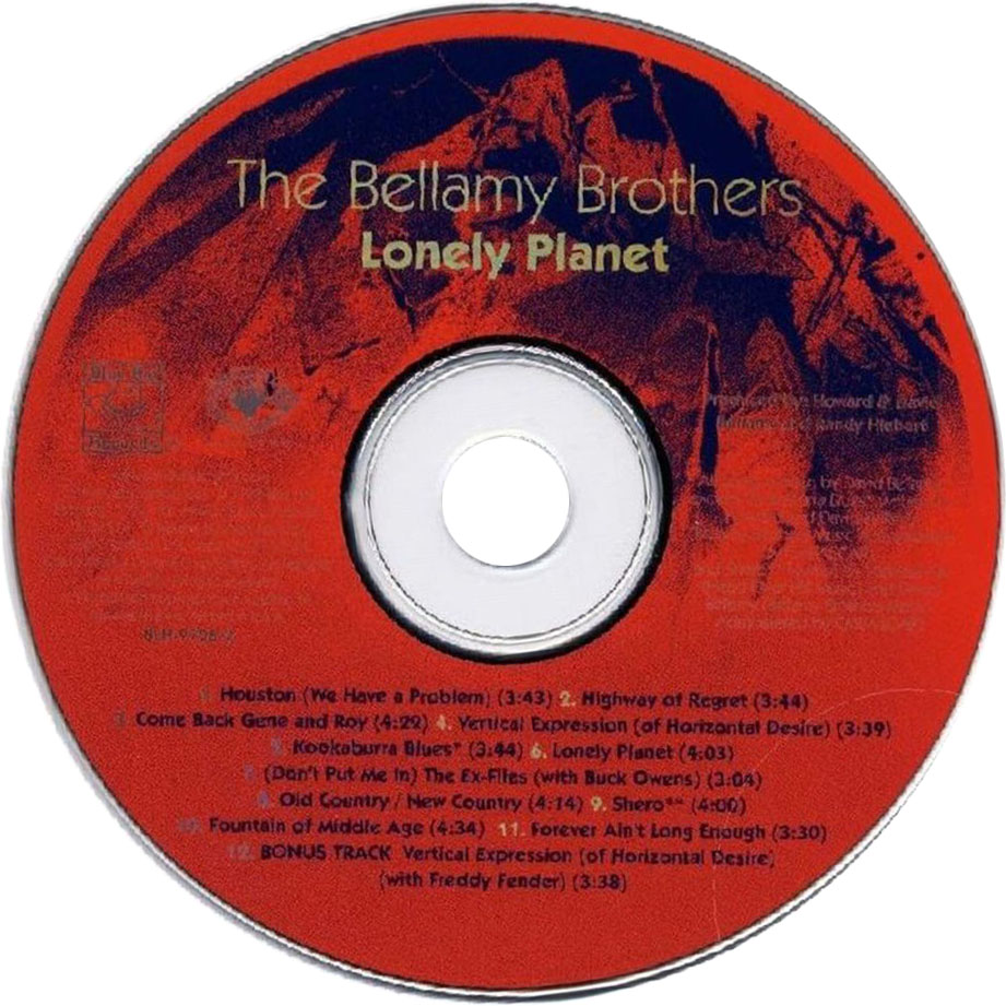 Cartula Cd de The Bellamy Brothers - Lonely Planet