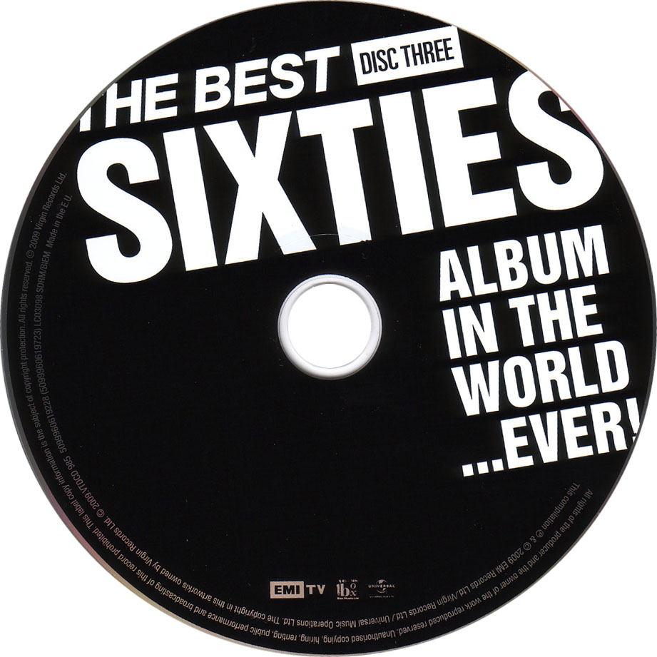 Cartula Cd3 de The Best Sixties Album In The World... Ever!