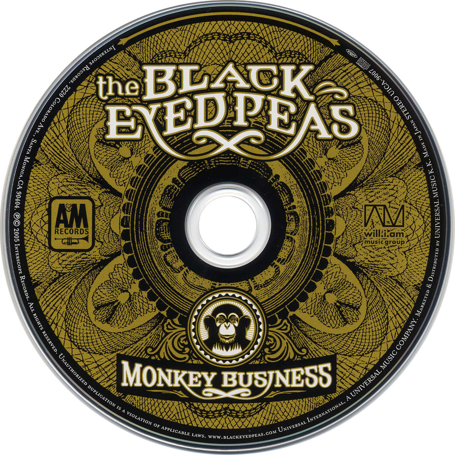 Cartula Cd de The Black Eyed Peas - Monkey Business (Special Edition)
