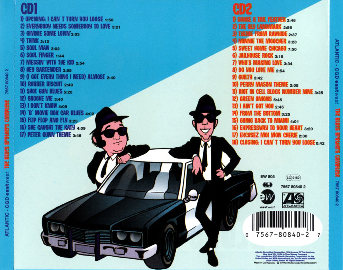 Cartula Trasera de The Blues Brothers - The Blues Brothers Complete