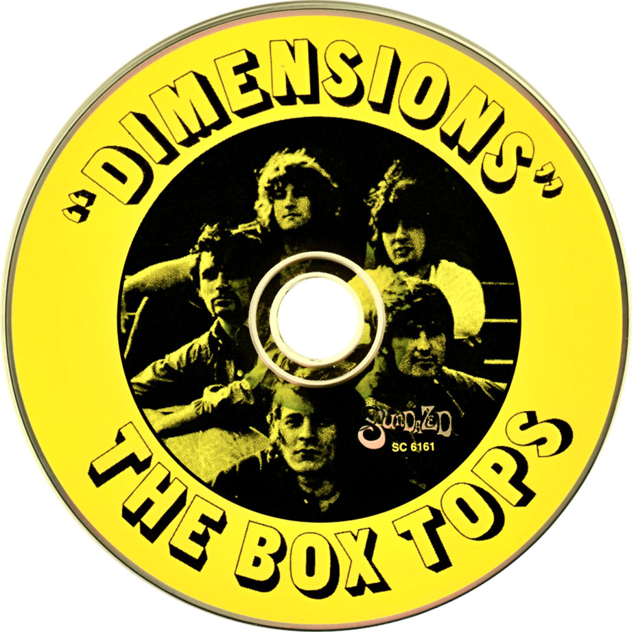 Cartula Cd de The Box Tops - Dimensions