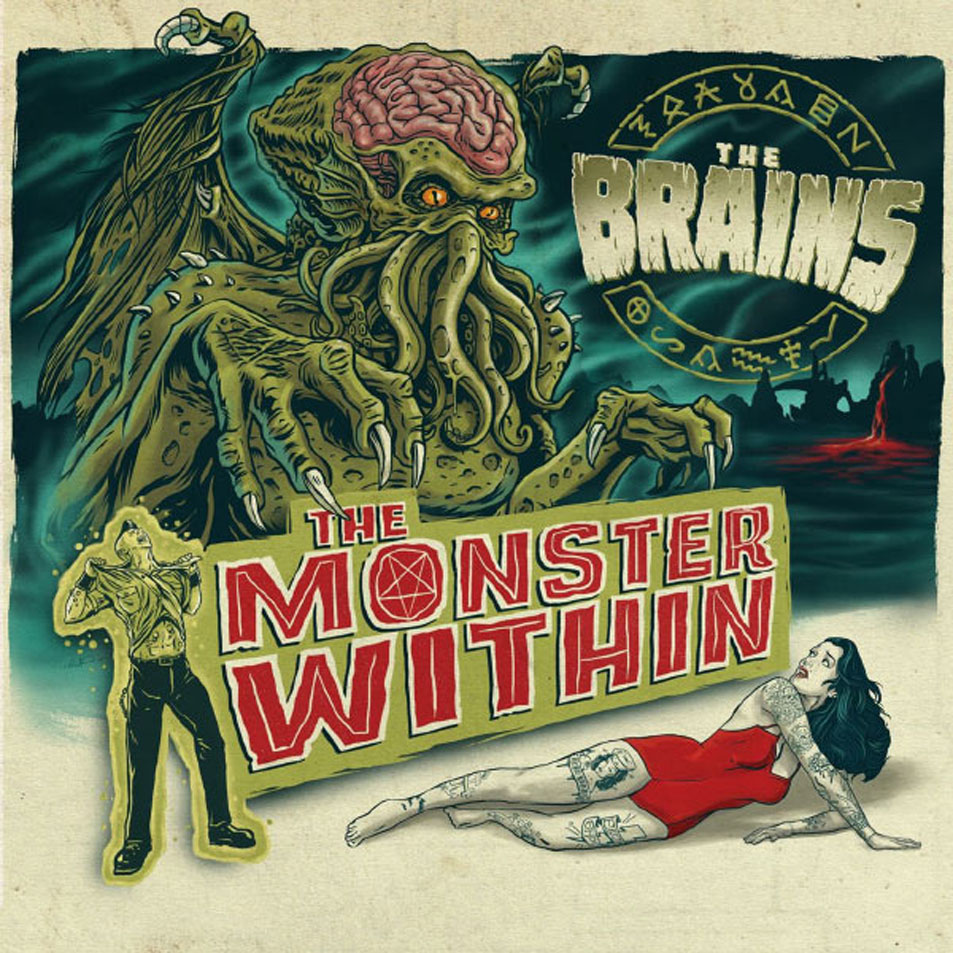 Cartula Frontal de The Brains - Monster Within