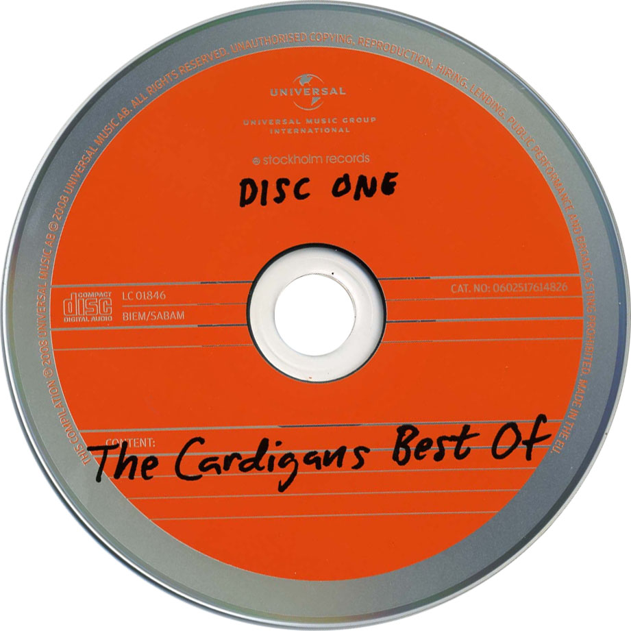 Cartula Cd1 de The Cardigans - Best Of The Cardigans