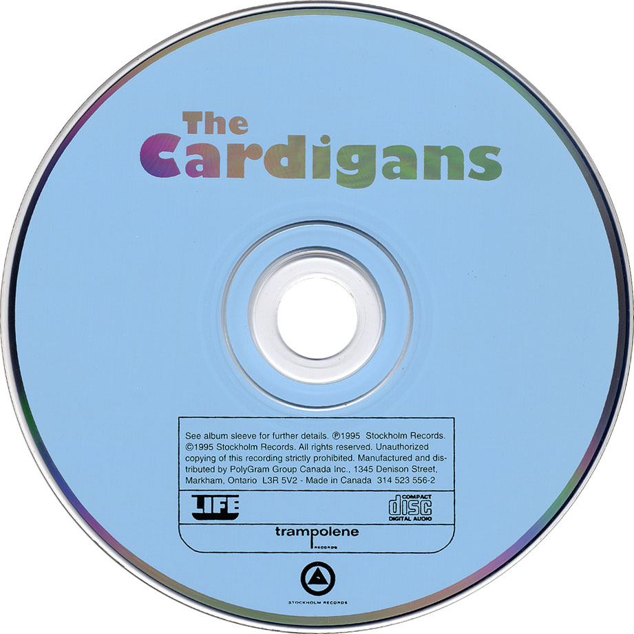 Cartula Cd de The Cardigans - Life