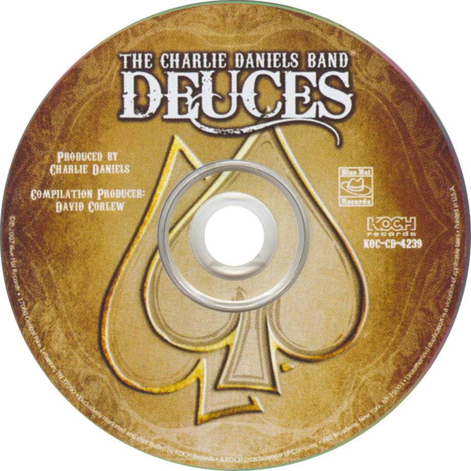 Cartula Cd de The Charlie Daniels Band - Deuces