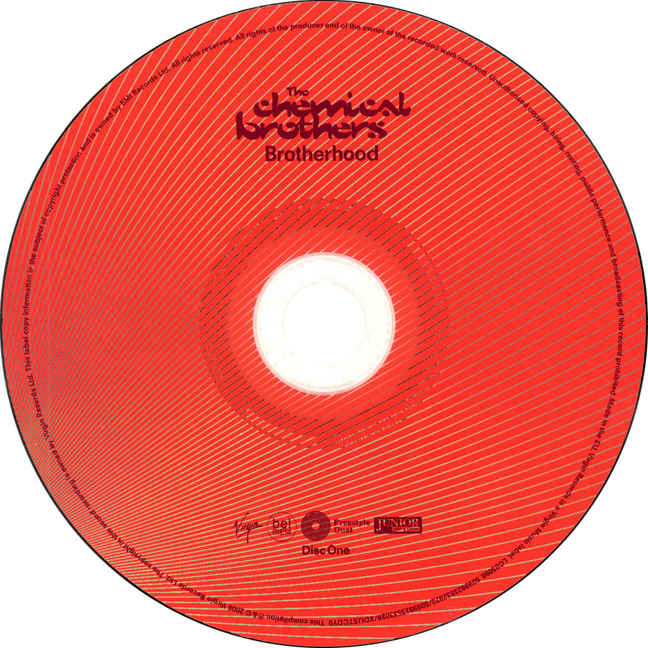 Cartula Cd1 de The Chemical Brothers - Brotherhood (Special Edition)