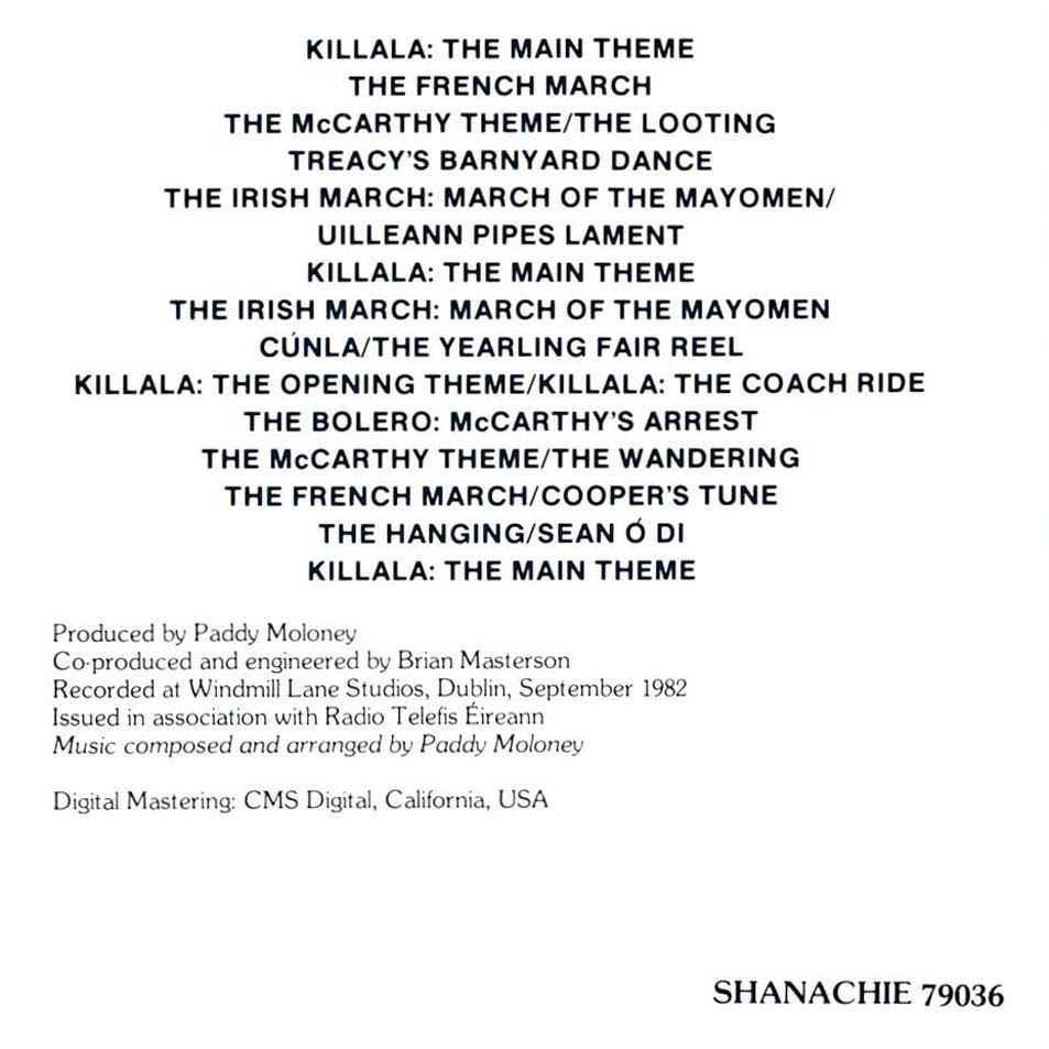 Cartula Interior Frontal de The Chieftains - The Year Of The French