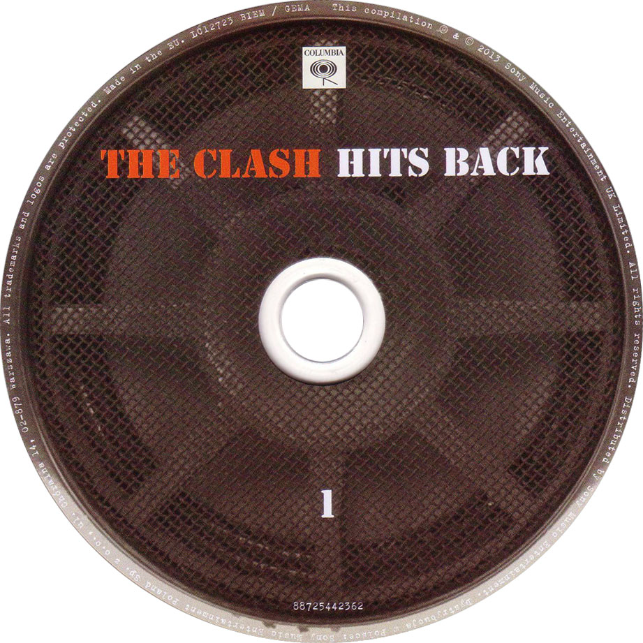 Cartula Cd1 de The Clash - Hits Back