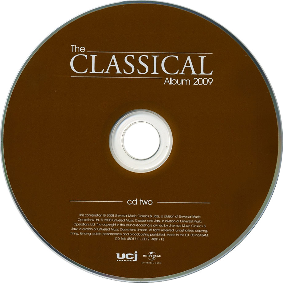 Cartula Cd2 de The Classical Album 2009