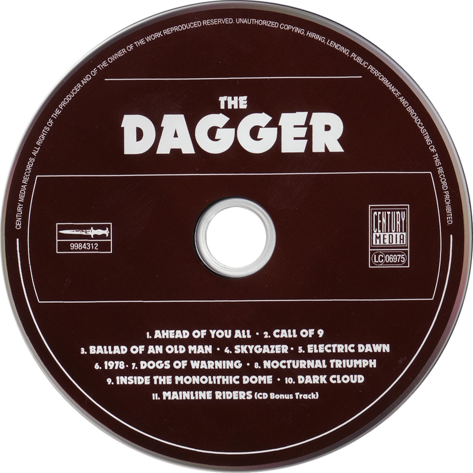 Cartula Cd de The Dagger - The Dagger