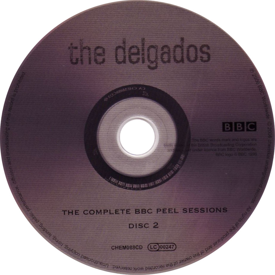 Cartula Cd2 de The Delgados - The Complete Bbc Peel Sessions