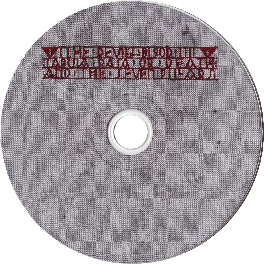 Cartula Cd de The Devil's Blood - Iii: Tabula Rasa Or Death And The Seven Pillars