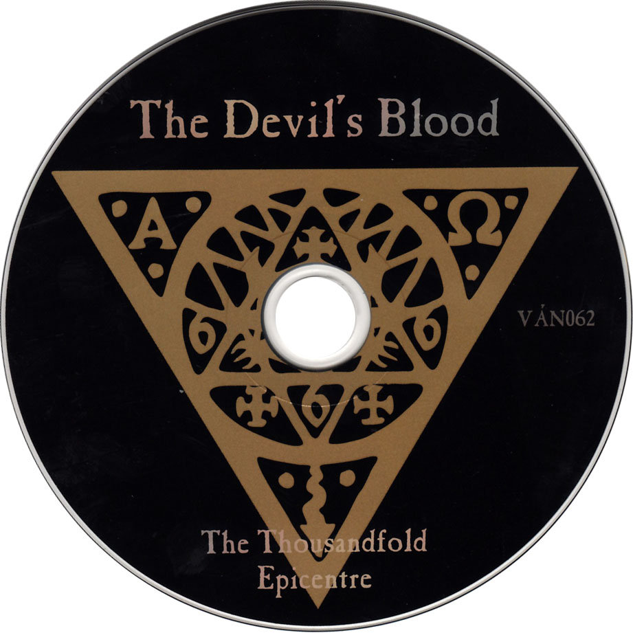 Cartula Cd de The Devil's Blood - The Thousandfold Epicentre