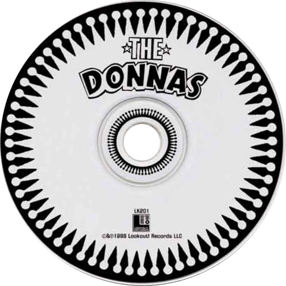 Cartula Cd de The Donnas - The Donnas