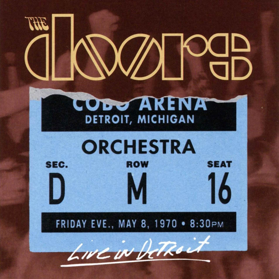 Cartula Interior Frontal de The Doors - Live In Detroit